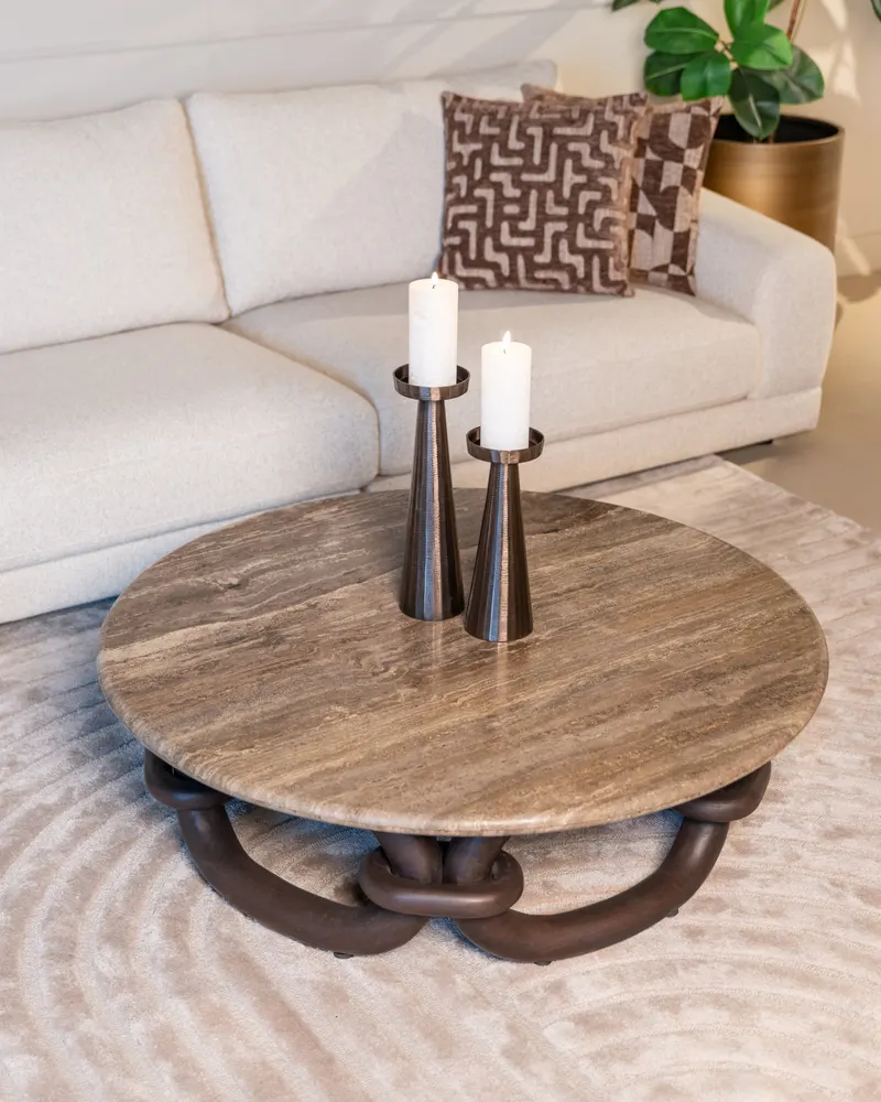 Couchtisch Chainey, Ash brown von Richmond Interiors, Wohnbeispiel 5, im Wohnraum