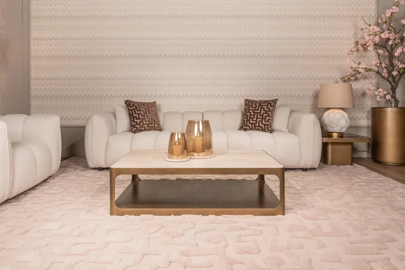 Couchtisch Claridge, Beige von Richmond Interiors, Wohnbeispiel 7, im Wohnraum