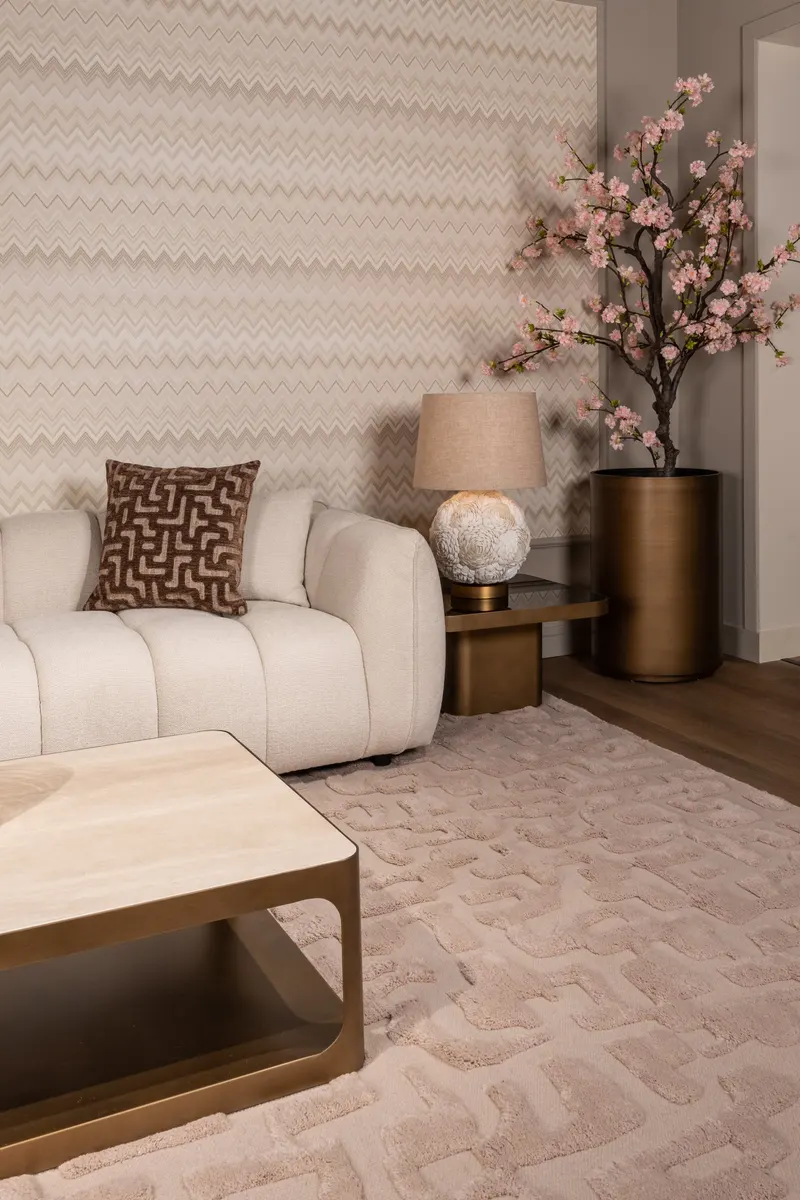 Couchtisch Claridge, Beige von Richmond Interiors, Wohnbeispiel 9, im Wohnraum