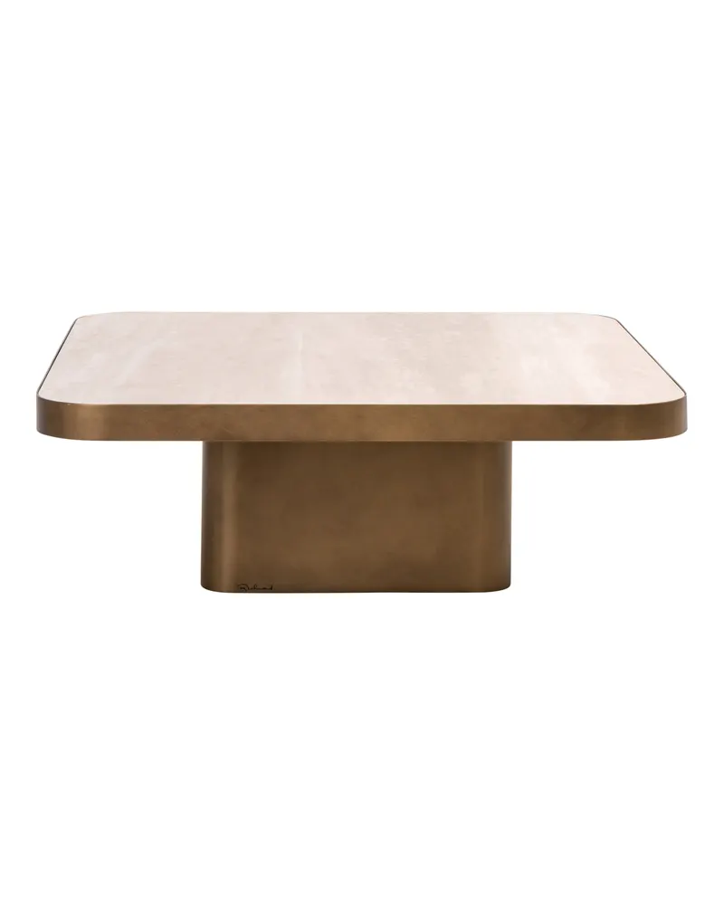 Couchtisch Claridge, Beige, 90 × 90 cm von Richmond Interiors