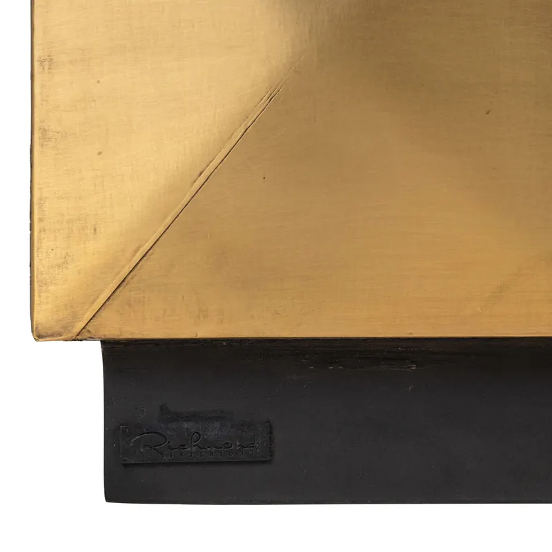 Couchtisch Collada, Goldfarben, gebürstet von Richmond Interiors, Produktansicht 5