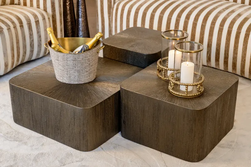 Couchtisch Cubes, Brunzae, 3er-Set von Richmond Interiors, Wohnbeispiel 7, im Wohnraum