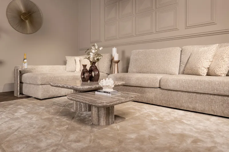 Dulce, Grau, 2er-Set von Richmond Interiors, Wohnbeispiel 8, im Wohnraum