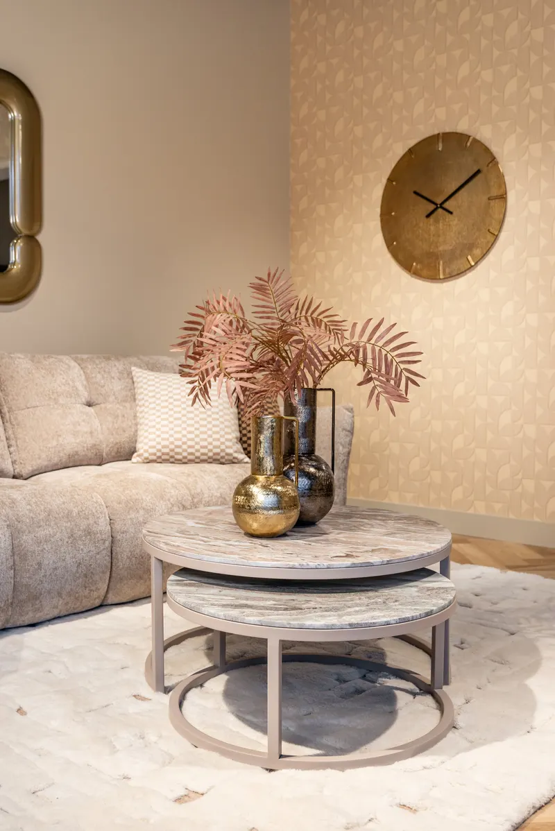 Couchtisch Fairfax, Clay, 2er-Set von Richmond Interiors, Wohnbeispiel 10, im Wohnraum