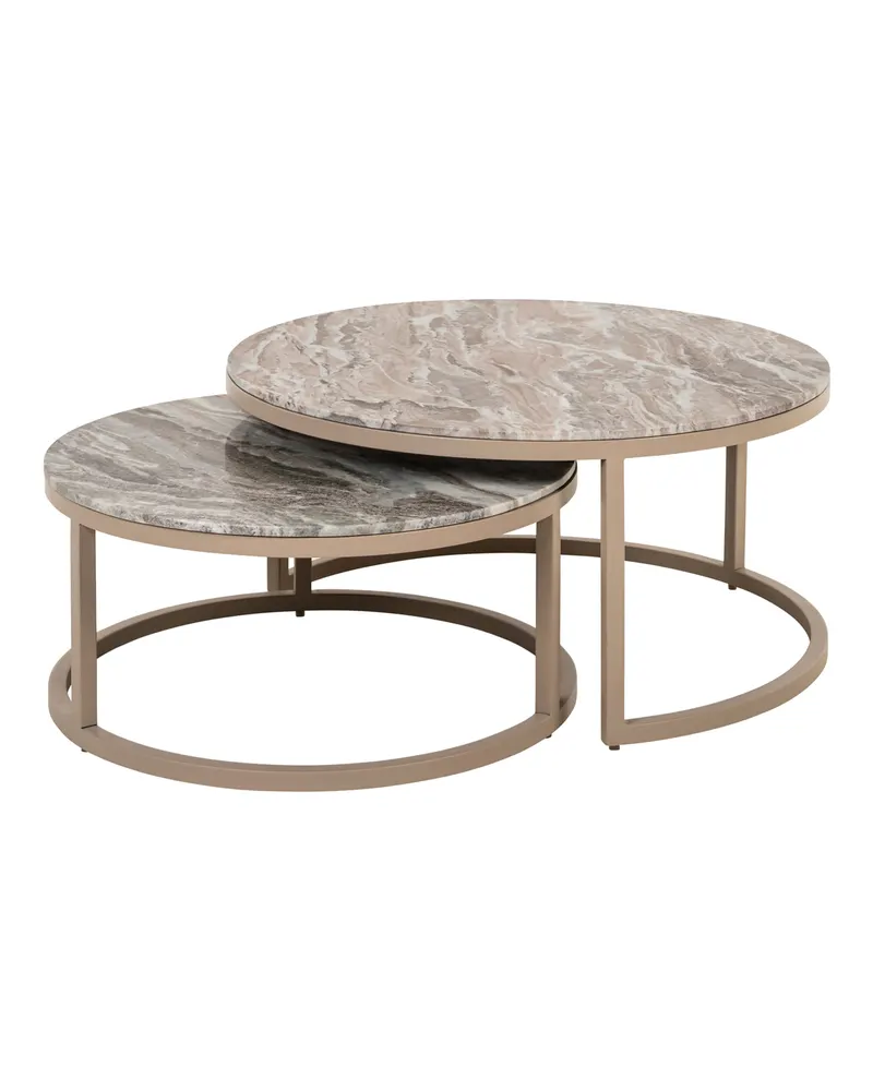 Couchtisch Fairfax, Clay, 2er-Set von Richmond Interiors, Produktansicht 2
