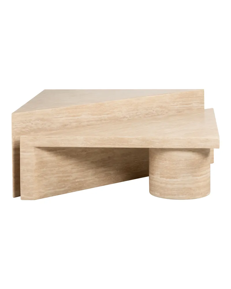 Couchtisch Fictus Beige, 2er-Set von Richmond Interiors, Produktansicht 2