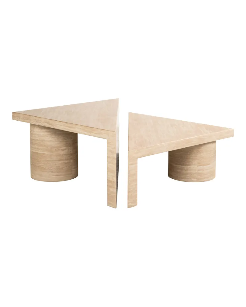 Couchtisch Fictus Beige, 2er-Set von Richmond Interiors, Produktansicht 3