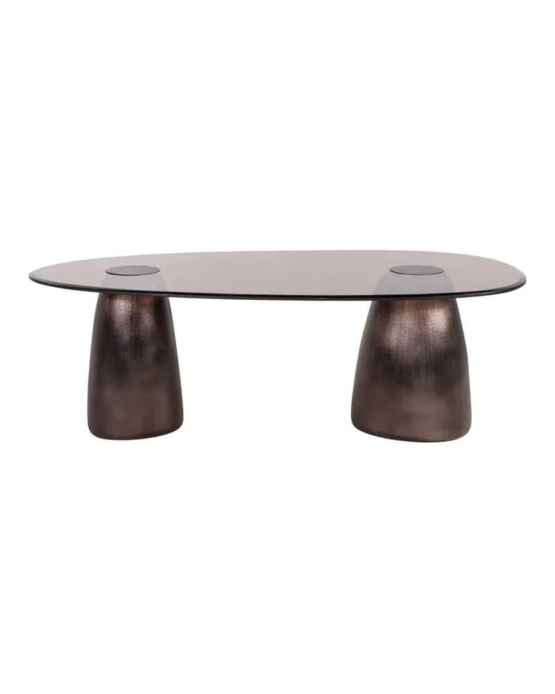 Couchtisch Hayden, bronzefarben, 128 × 69 cm von Richmond Interiors