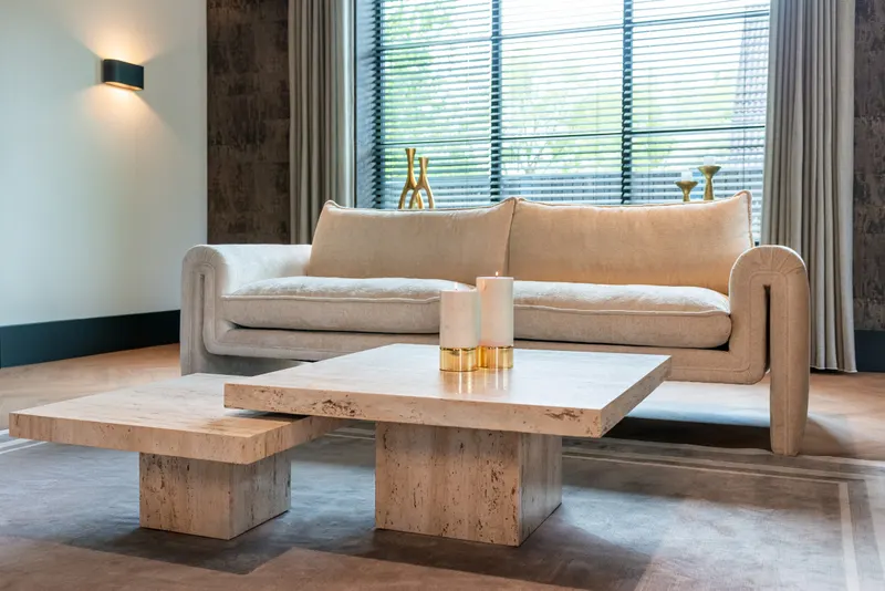 Couchtisch La Cantera Beige, 2er-Set von Richmond Interiors, Wohnbeispiel 12, im Wohnraum