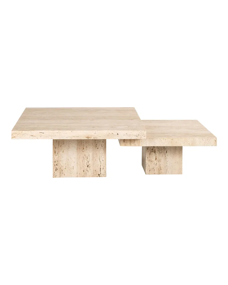 Couchtisch La Cantera Beige, 2er-Set von Richmond Interiors, Produktansicht 3