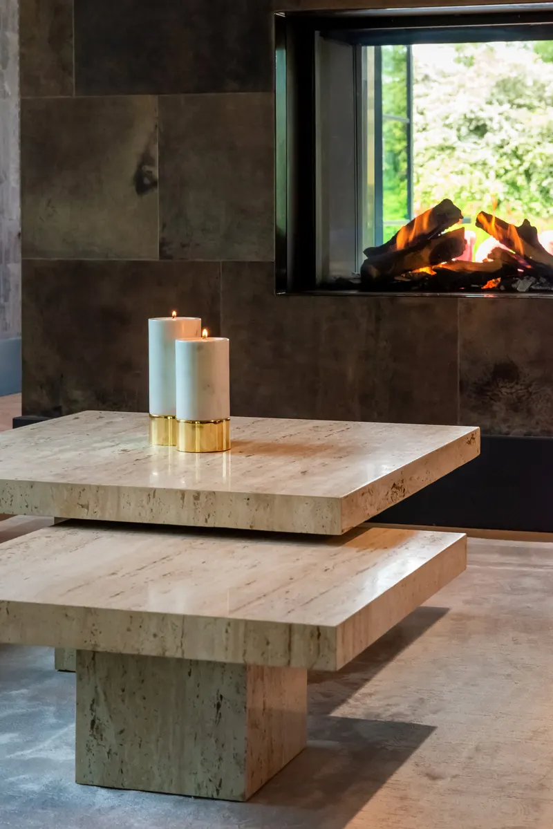 Couchtisch La Cantera Beige, 2er-Set von Richmond Interiors, Wohnbeispiel 7, im Wohnraum