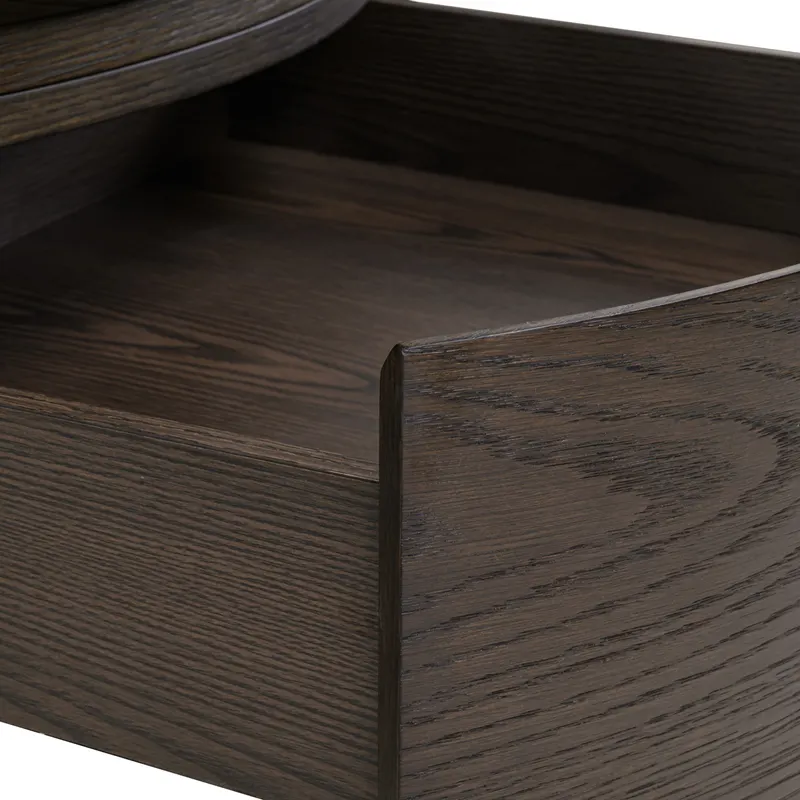 Runder Couchtisch Langford braun mit Stauraum von Richmond Interiors, Produktansicht 7