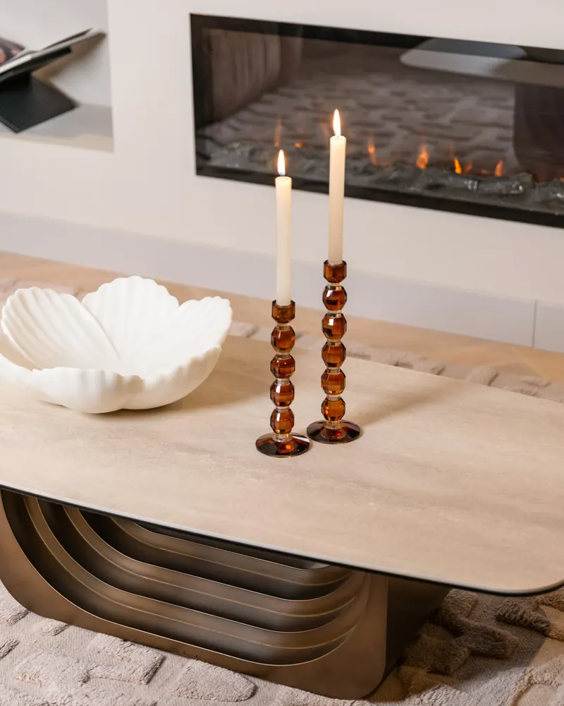 Couchtisch Maxfield, Beige von Richmond Interiors, Wohnbeispiel 5, im Wohnraum