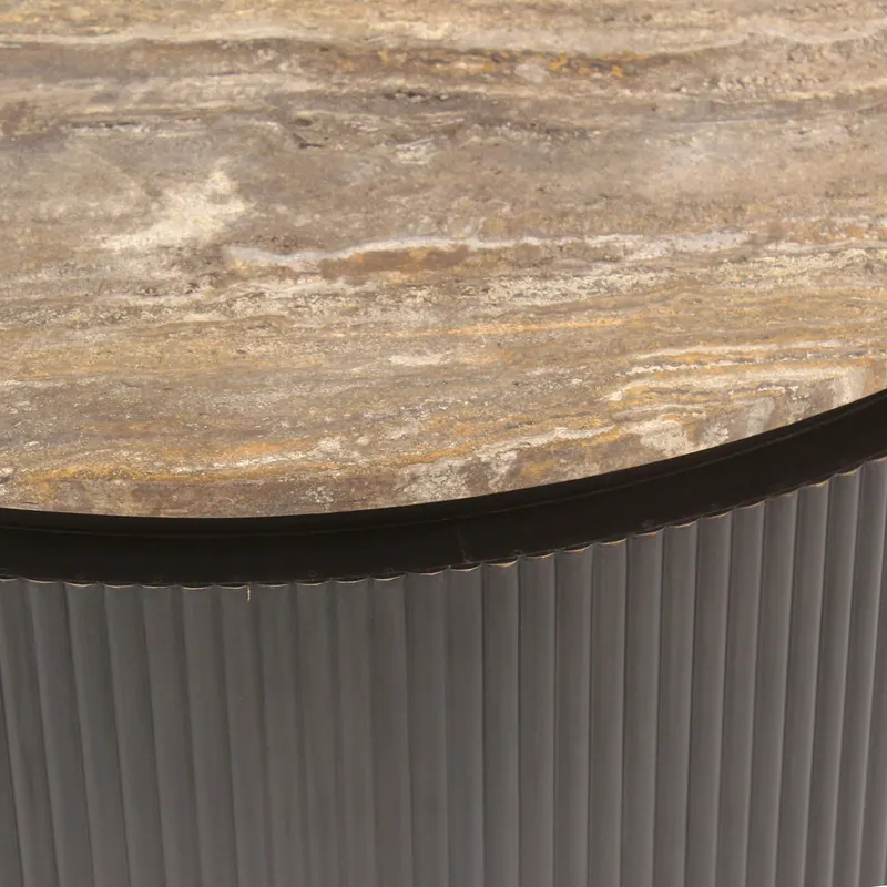 Couchtisch Russo, Ash brown, 90Ø cm von Richmond Interiors, Produktansicht 2