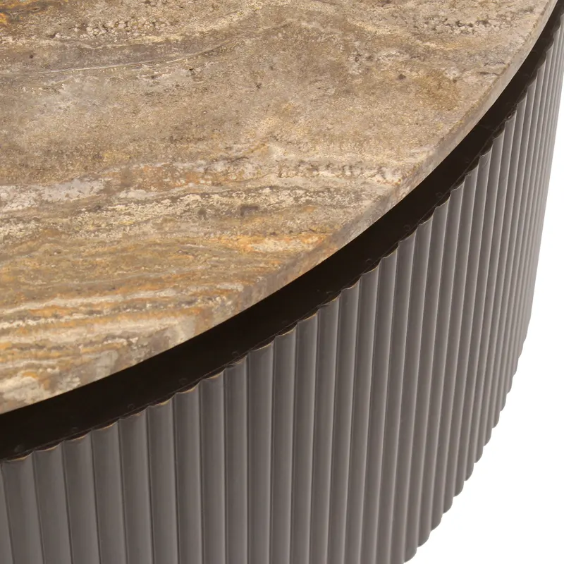 Couchtisch Russo, Ash brown, 90Ø cm von Richmond Interiors, Produktansicht 3