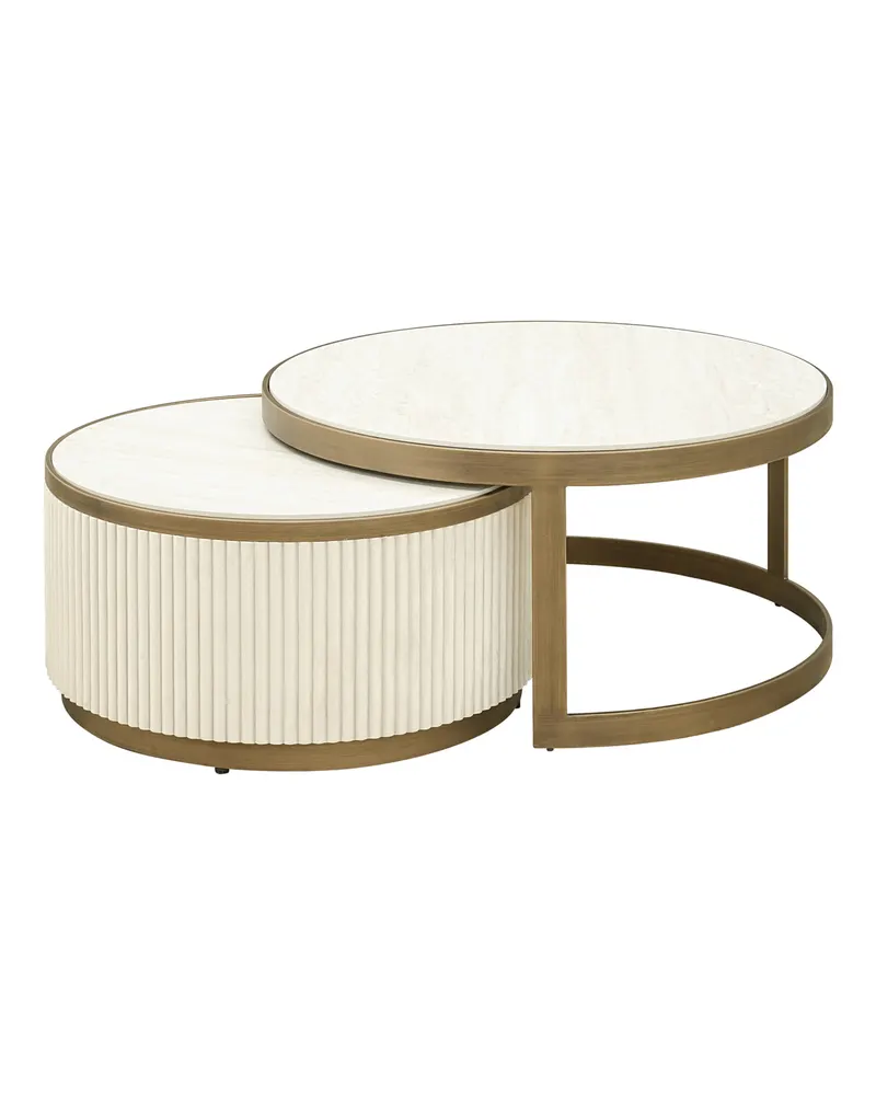 Weiß, 2er-Set von Richmond Interiors