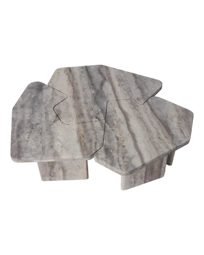 Couchtisch Westin, Grau, 3er-Set von Richmond Interiors, Produktansicht 3