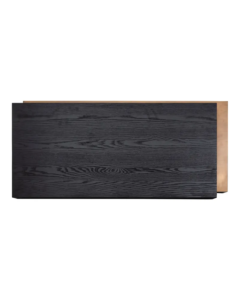 Cambon Couchtisch Dunkles Kaffeebraun 140 × 65 cm von Richmond Interiors, Produktansicht 4