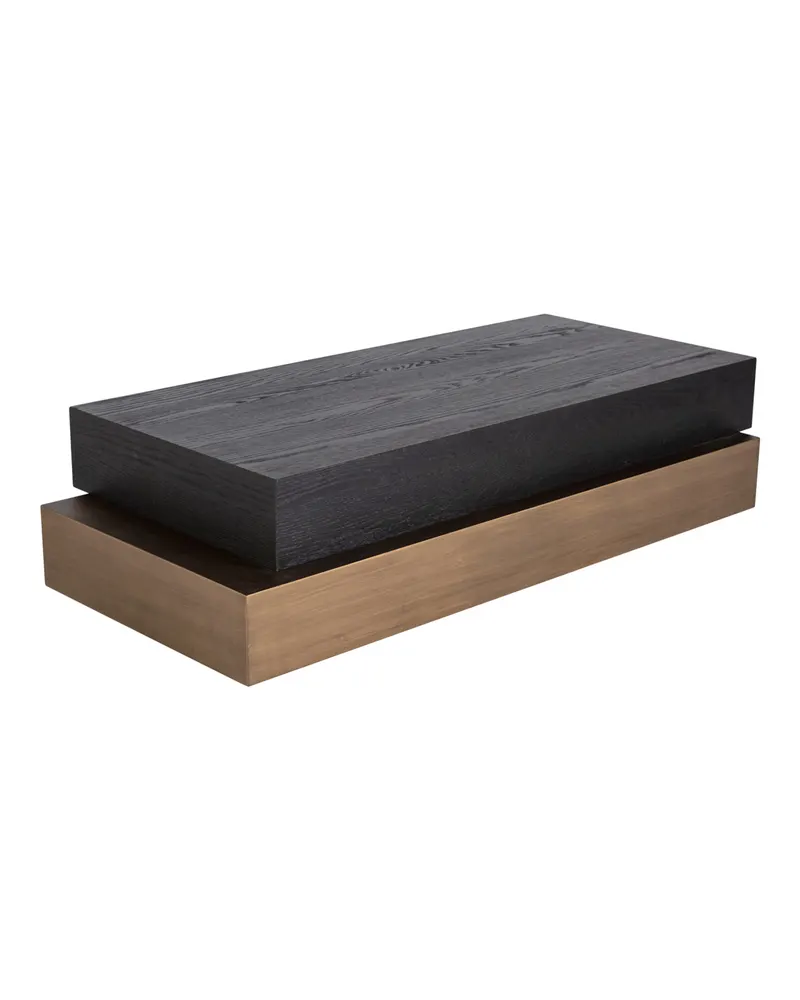 Cambon Couchtisch Dunkles Kaffeebraun 140 × 65 cm von Richmond Interiors, Produktansicht 5