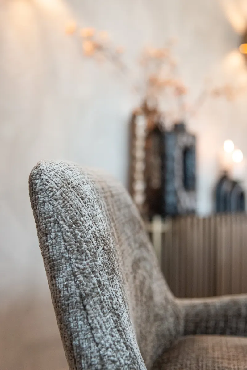 Counterstuhl Linsey, Niagara stone, drehbar, 2er-Set von Richmond Interiors, Wohnbeispiel 13, im Wohnraum