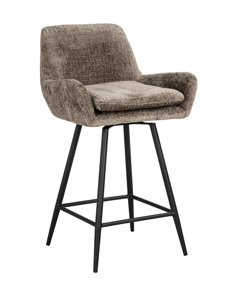 Counterstuhl Linsey, Niagara stone, drehbar, 2er-Set von Richmond Interiors, Produktansicht 4