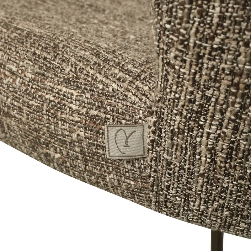 Brown tweed, feuerhemmend von Richmond Interiors, Produktansicht 6