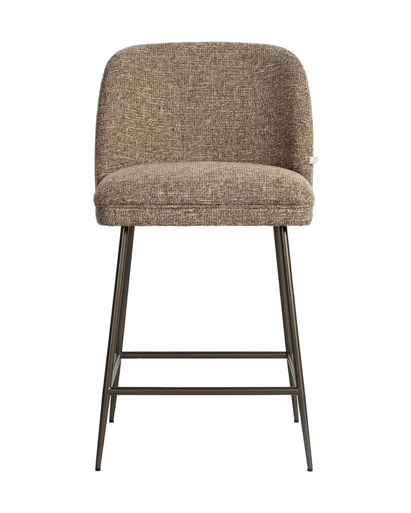 Counterstuhl Pullitzer, Brown tweed von Richmond Interiors