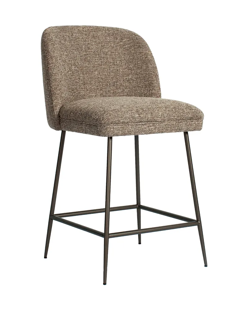 Counterstuhl Pullitzer, Brown tweed von Richmond Interiors, Produktansicht 3