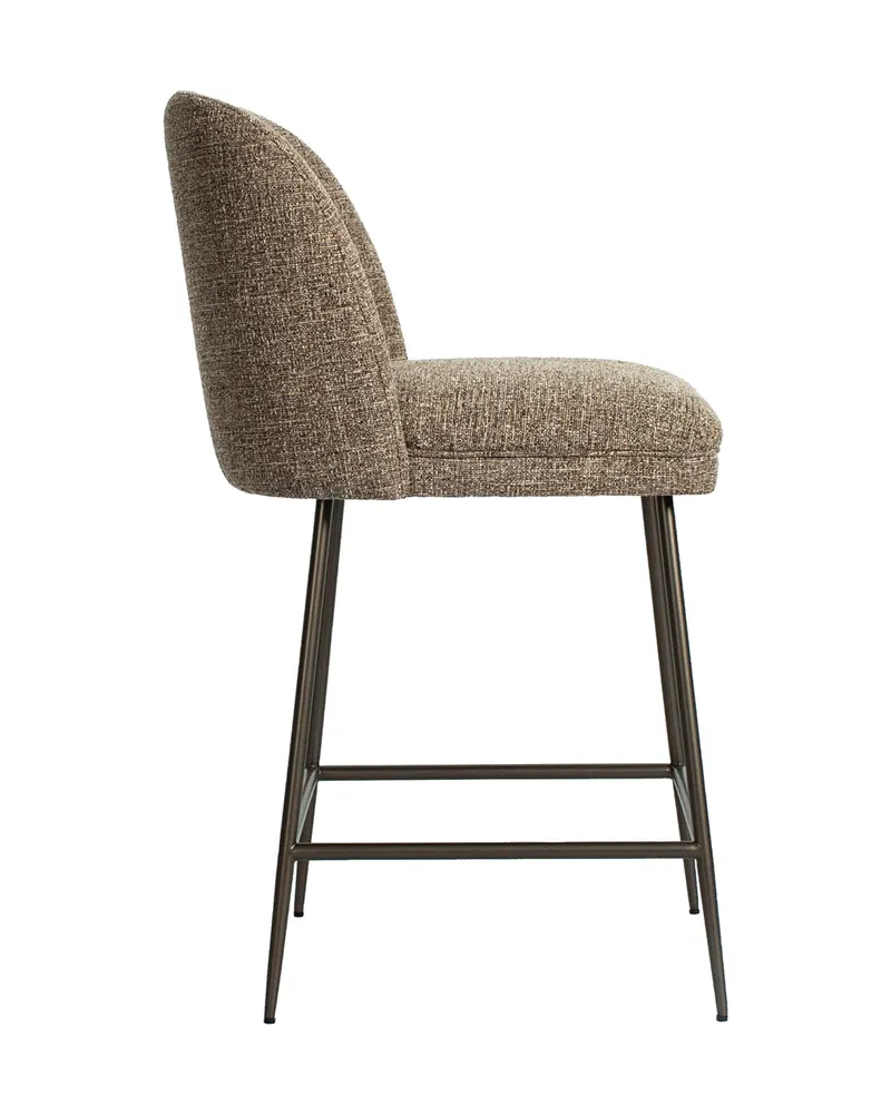 Counterstuhl Pullitzer, Brown tweed von Richmond Interiors, Produktansicht 4