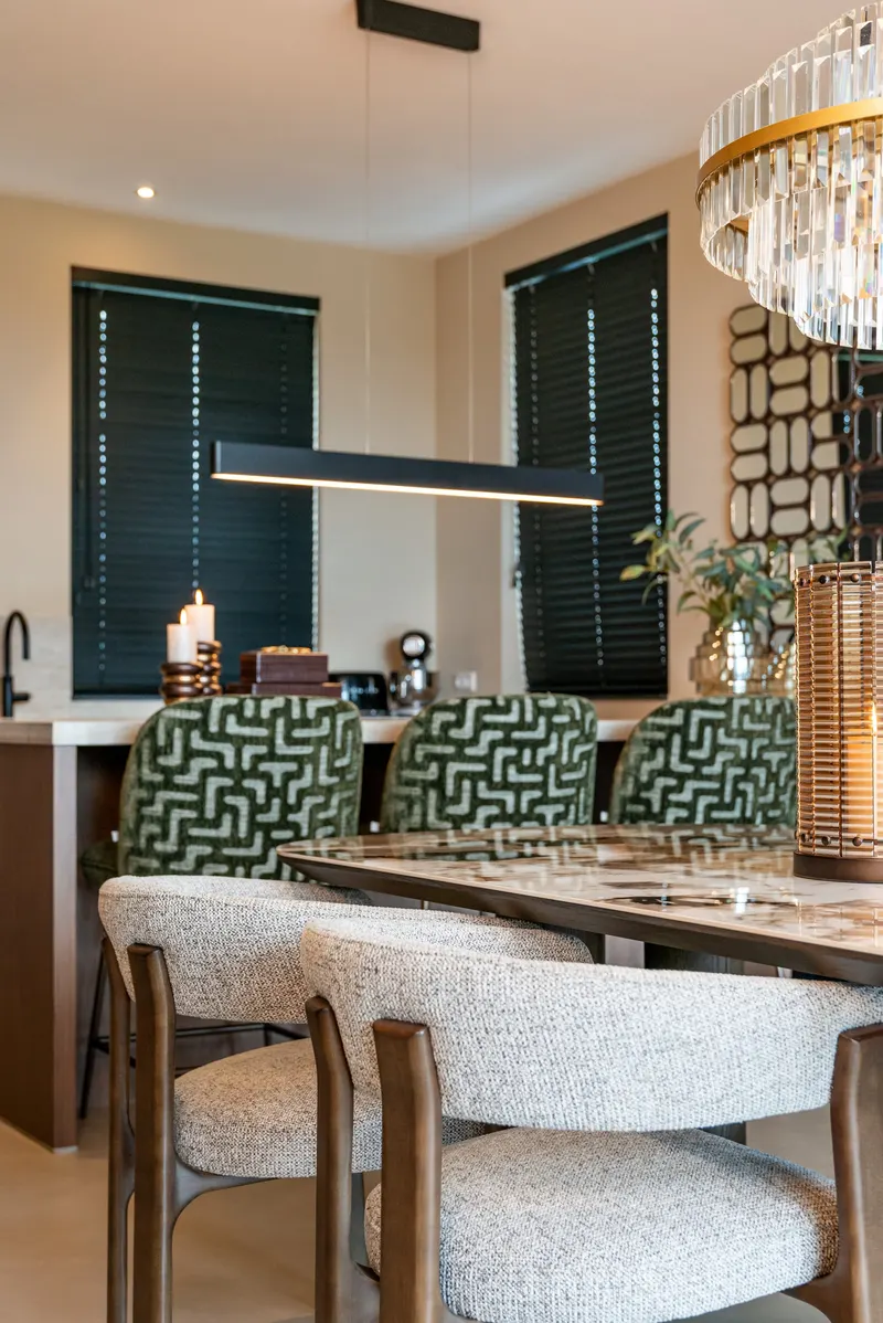 Esszimmerstuhl Contigo, Mocca fancy von Richmond Interiors, Wohnbeispiel 9, im Wohnraum
