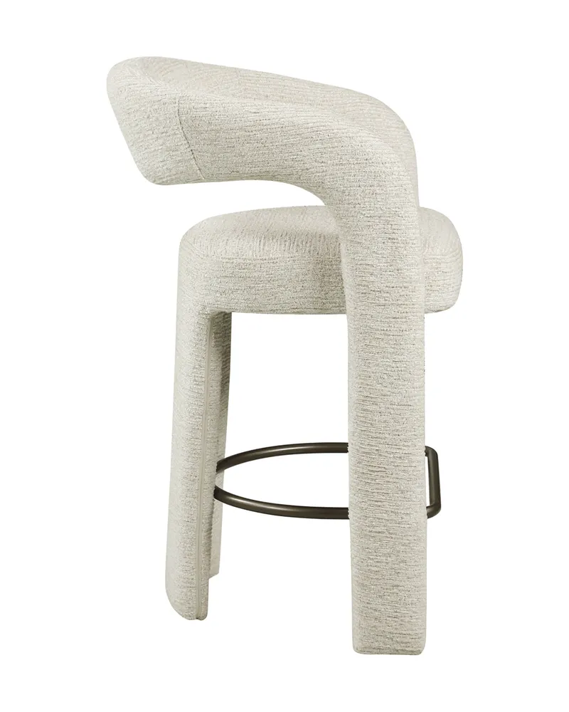 Counterstuhl Soho in Natural linear von Richmond Interiors, Produktansicht 4