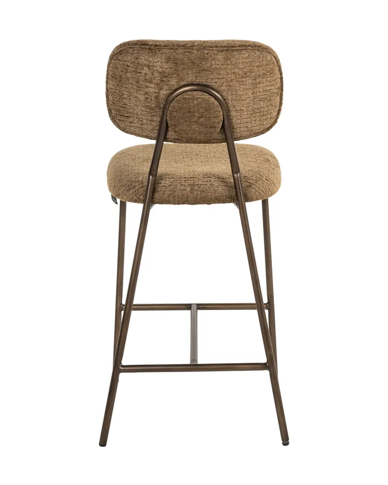 Counterstuhl Xenia, Brandy fusion, feuerhemmend, 2er-Set von Richmond Interiors, Produktansicht 6