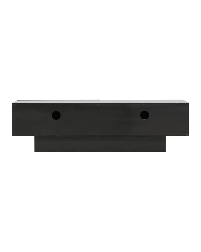 Cuenca Lowboard auf Sockel in Schwarz, Ansicht 10