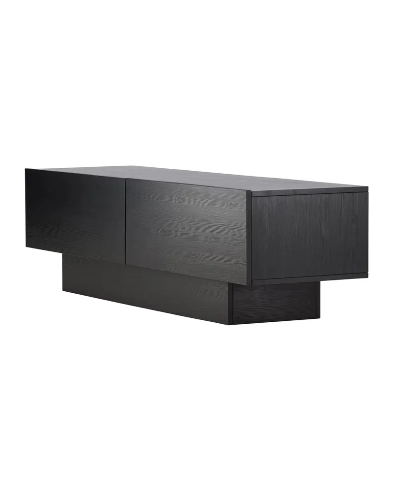 Cuenca Lowboard auf Sockel in Schwarz, Ansicht 5