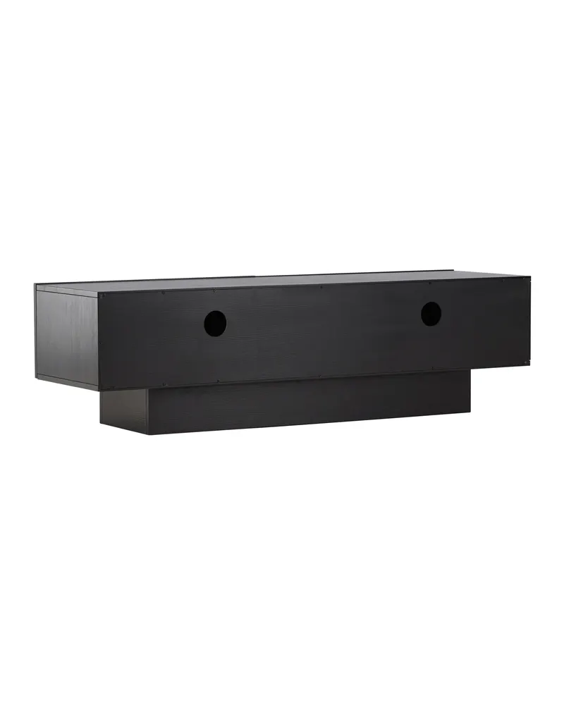 Cuenca Lowboard auf Sockel in Schwarz, Ansicht 6
