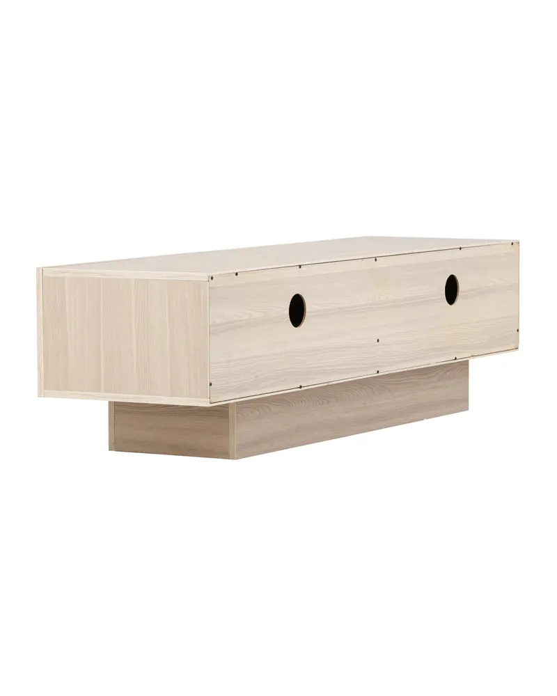 Cuenca Lowboard auf Sockel in Whitewash, Ansicht 9