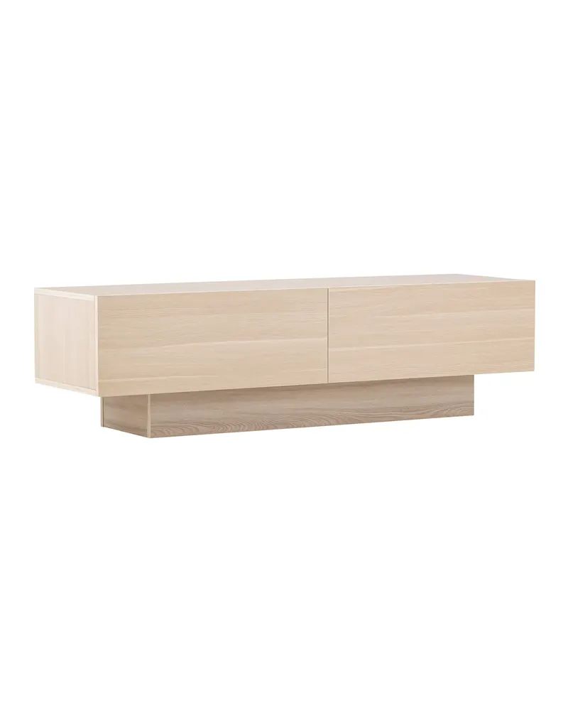 Cuenca Lowboard auf Sockel in Whitewash, Ansicht 2