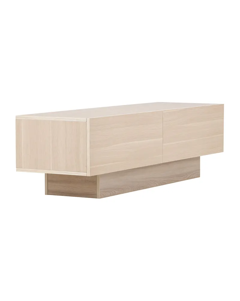 Cuenca Lowboard auf Sockel in Whitewash, Ansicht 3