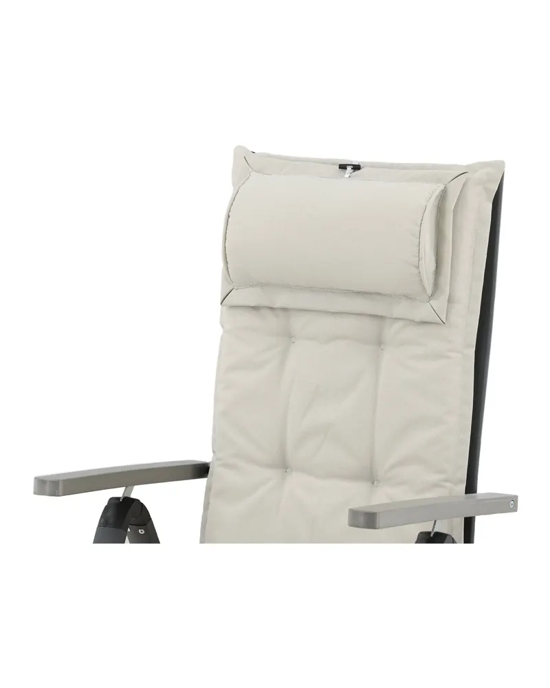 Cushion Sitzauflage für Hochlehner in Cremeweiß, Ansicht 4