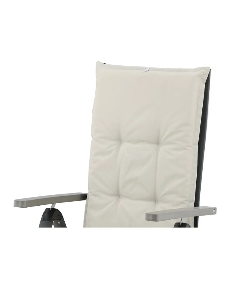 Cushion Sitzauflage für Hochlehner in Cremeweiß, Ansicht 5