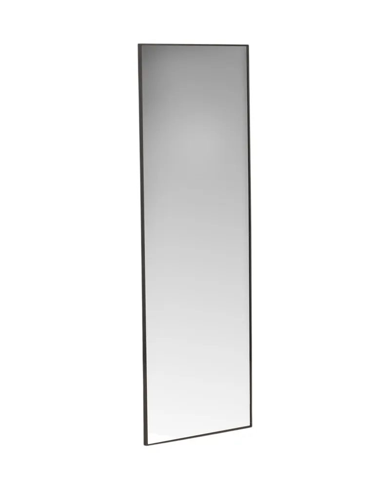 Dalton rechteckiger Ganzkörperspiegel in 3 × 193 × 67 cm, Schwarz, Ansicht 2