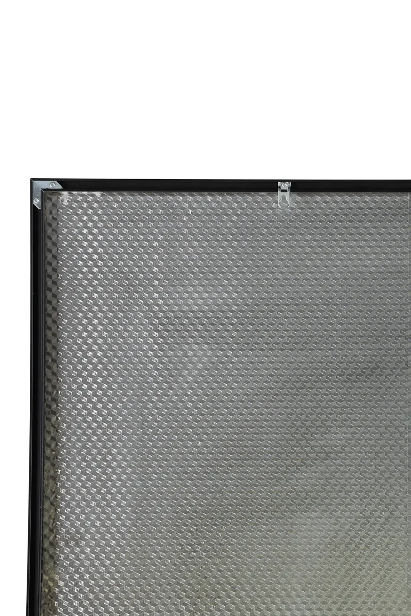 Dalton rechteckiger Ganzkörperspiegel in 3 × 193 × 100 cm, Klar, Gestell Transparent, Ansicht 2