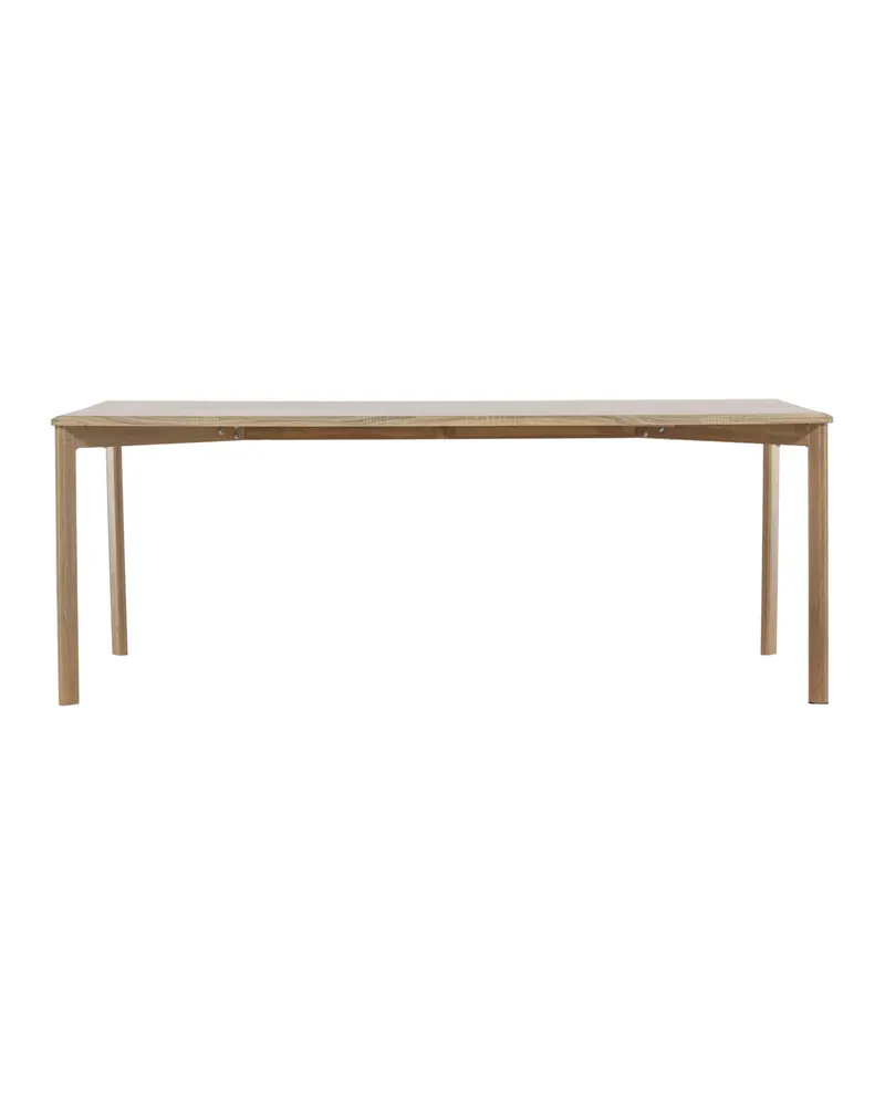 Damon Esstisch 200 × 90 cm in Whitewash-Holzoptik