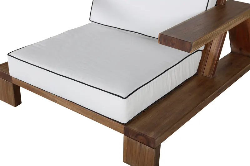Daria Outdoor-Loungesessel aus Akazie, Ansicht 6