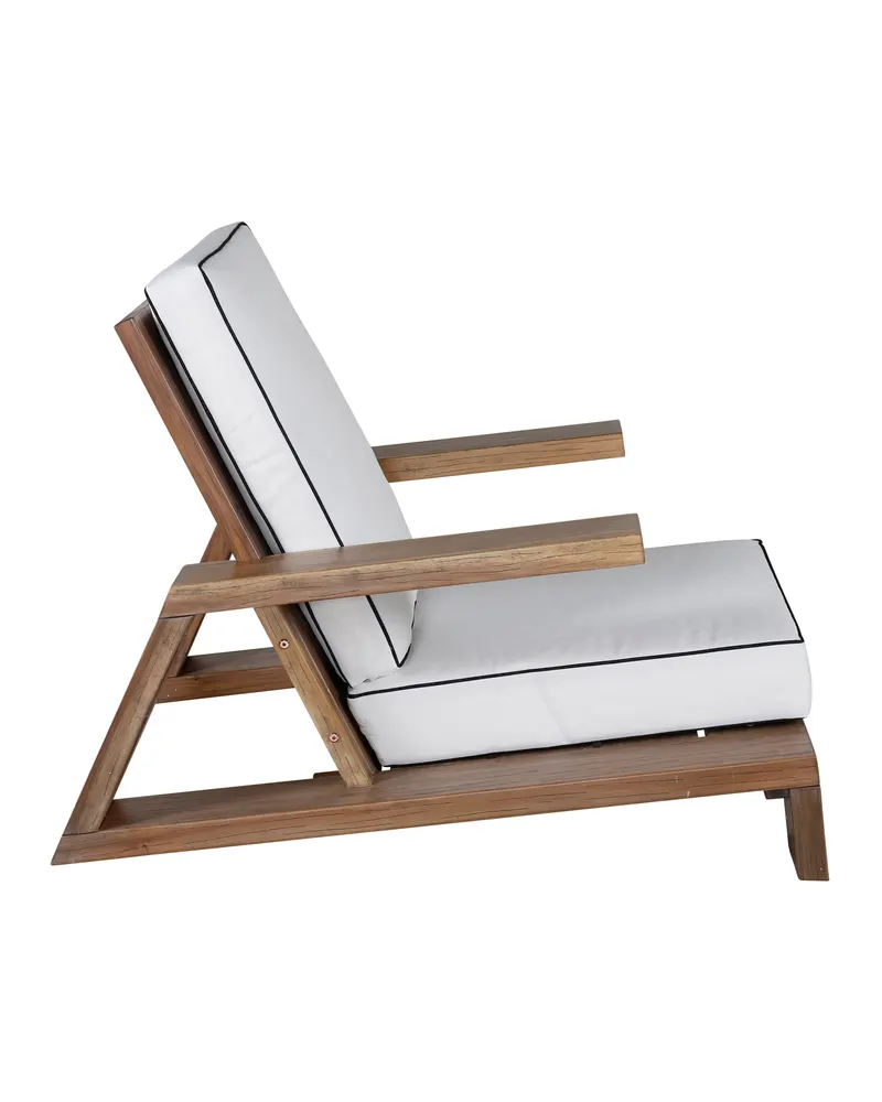 Daria Outdoor-Loungesessel aus Akazie, Ansicht 3