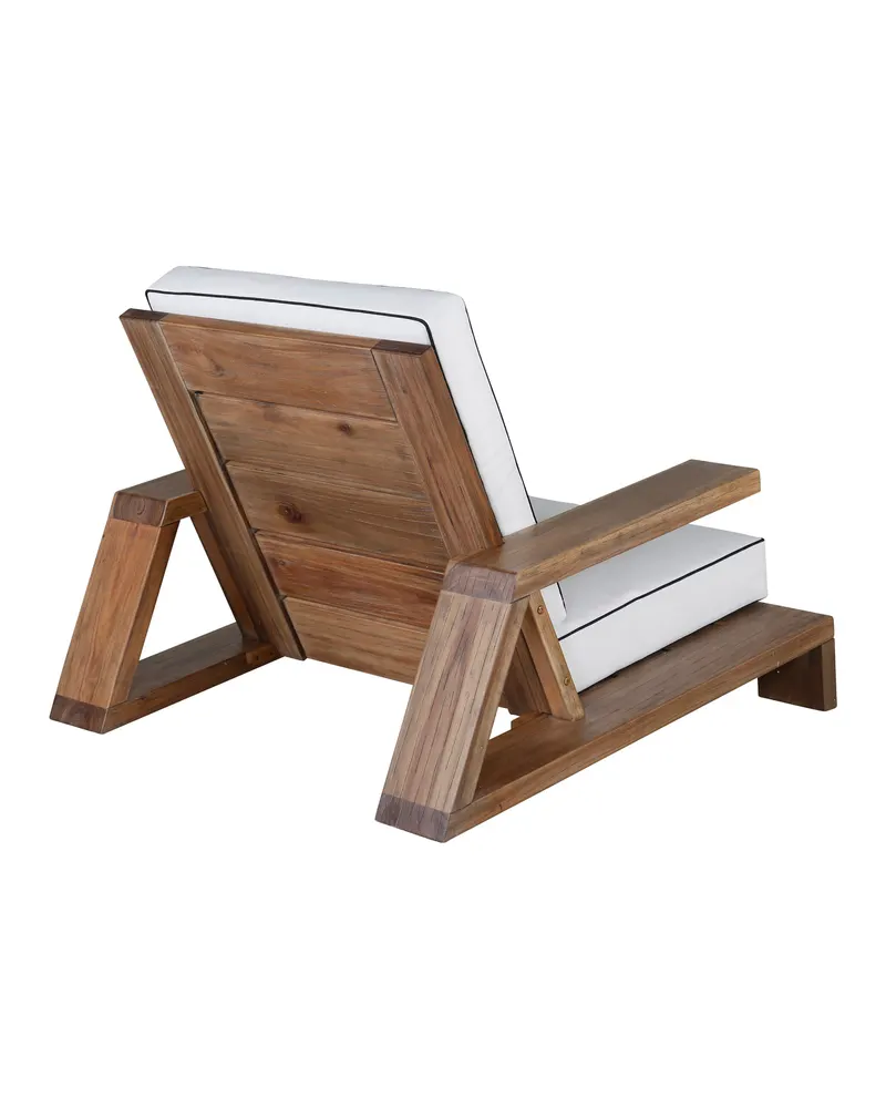 Daria Outdoor-Loungesessel aus Akazie, Ansicht 4