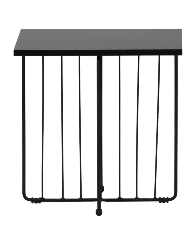 Dayton quadratischer Couchtisch mit Stabgestell in 40 × 40 cm, Ansicht 6