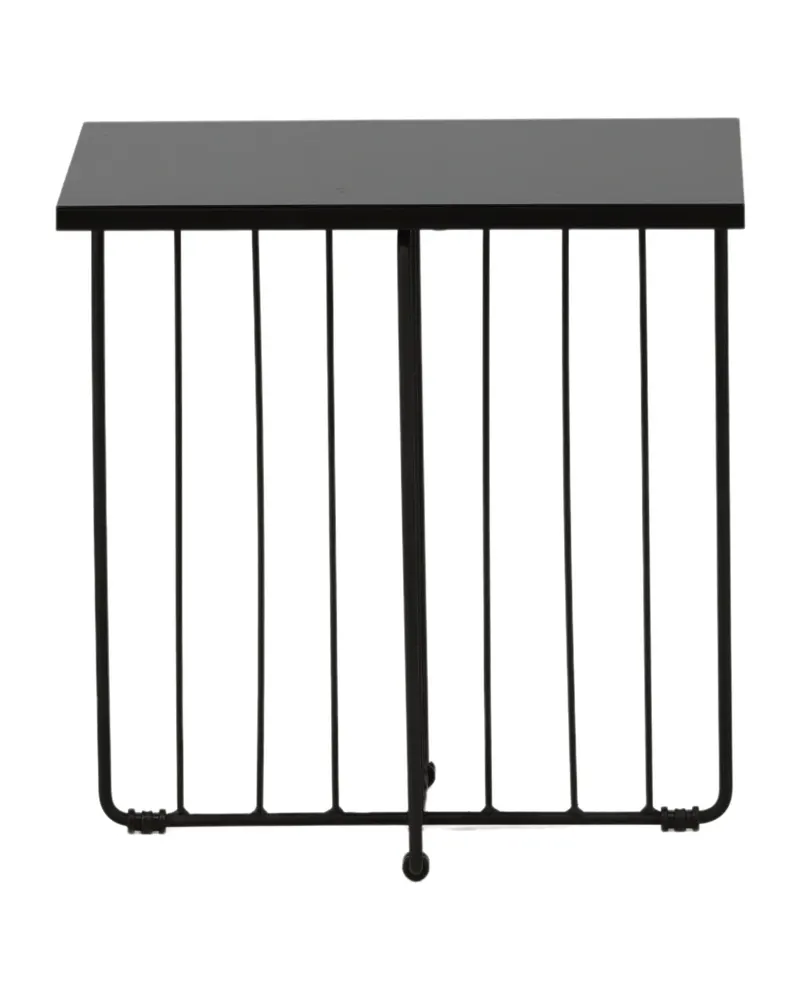 Dayton quadratischer Couchtisch mit Stabgestell in 40 × 40 cm, Ansicht 9
