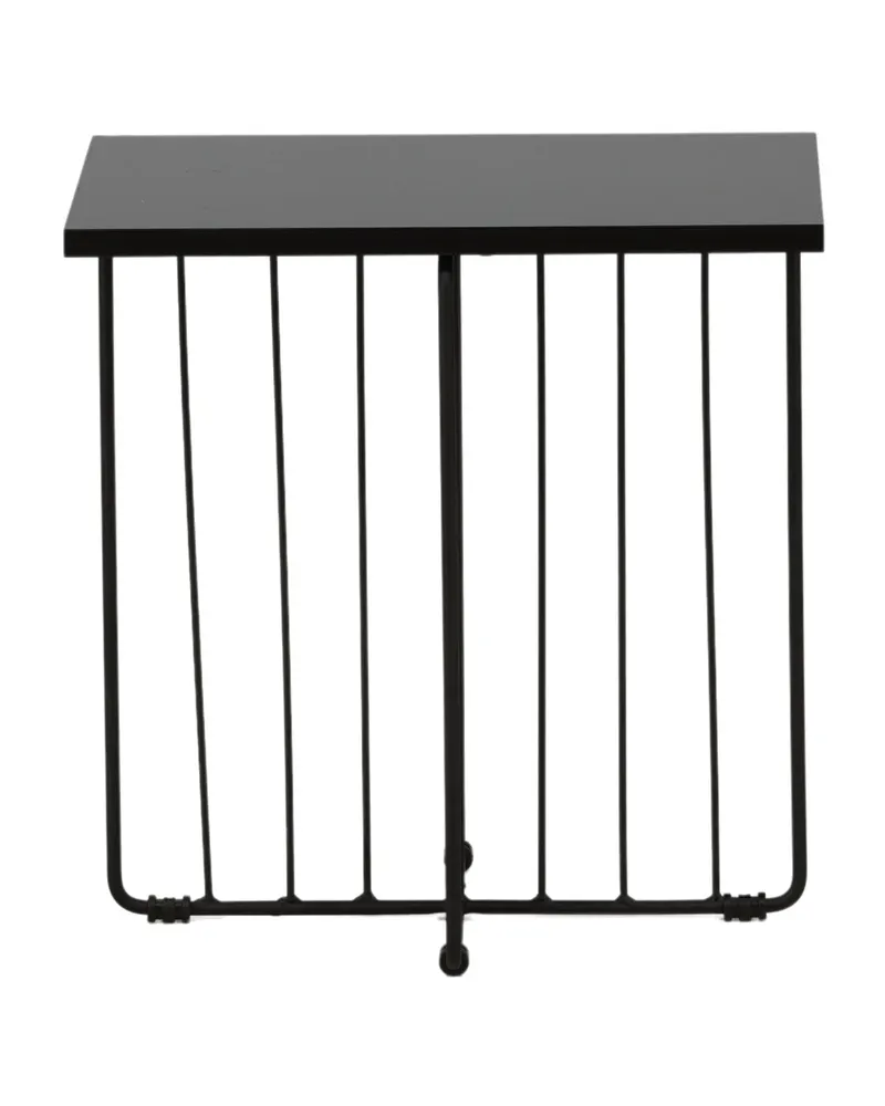 Dayton quadratischer Couchtisch mit Stabgestell in 40 × 40 cm, Ansicht 2
