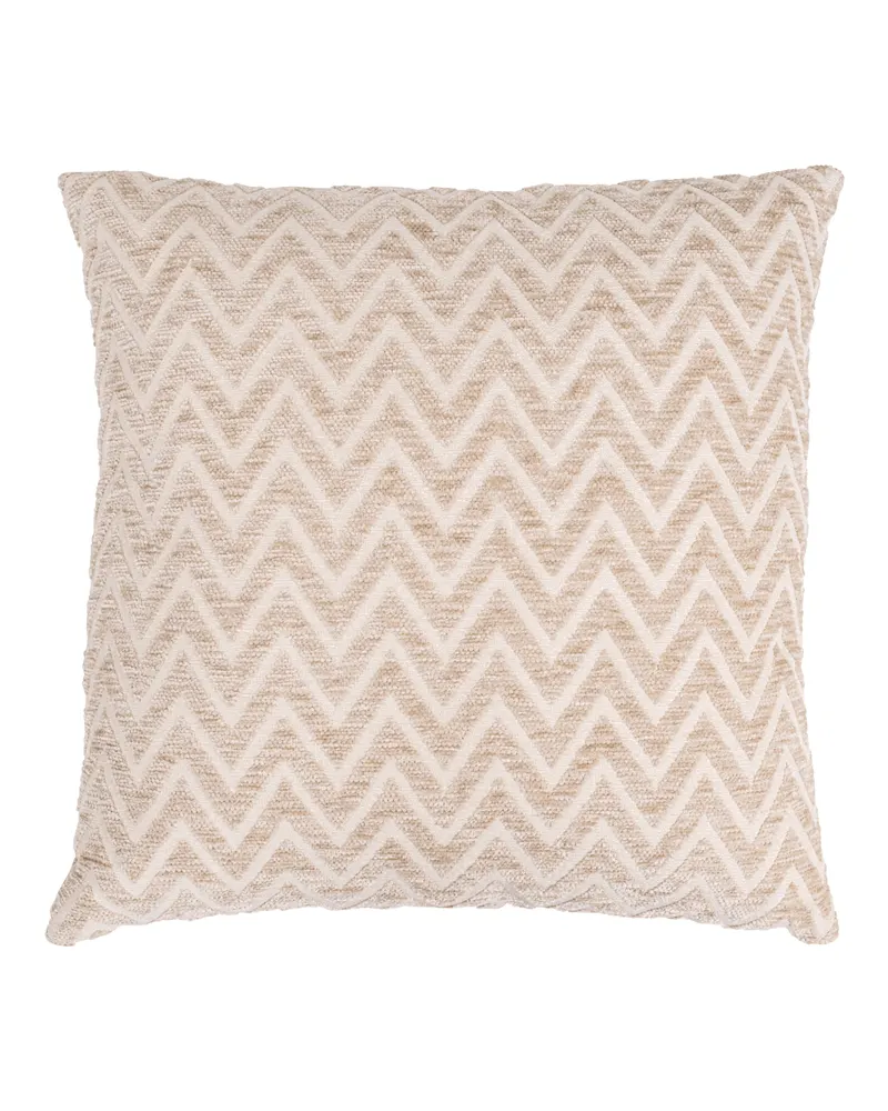 Dekokissen Cassy, Beige chevron von Richmond Interiors